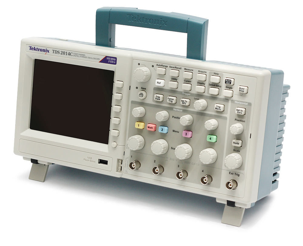 TDS2014C Tektronix - цифровой осциллограф